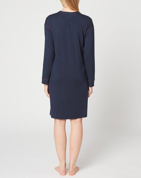 Chemise de nuit Slow bleu marine