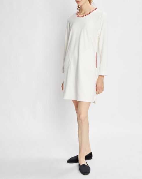 Chemise de nuit Teddy écrue