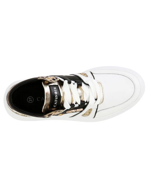 Sneakers en Cuir Maria blanches