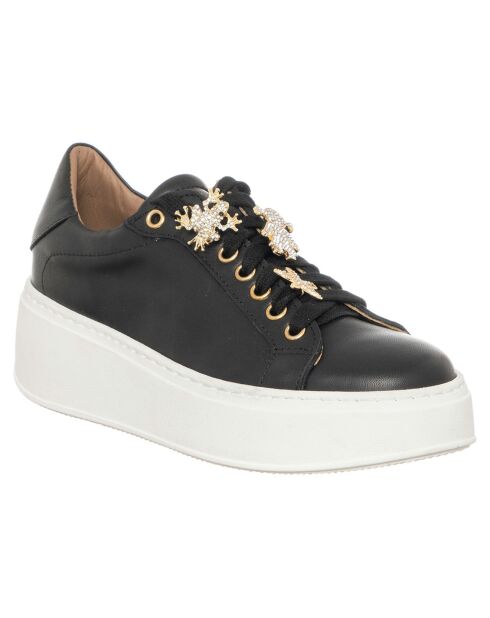 Sneakers en Cuir Ella noires