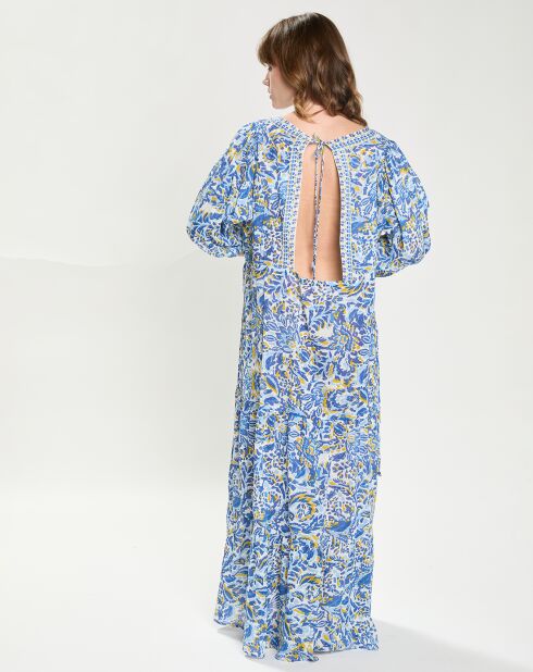 Robe Roline imprimée fleurs fondu