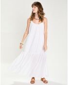 Robe longue 100% Gaze de Coton Ramiz écrue