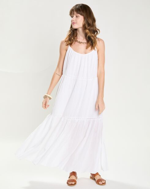 Robe longue 100% Gaze de Coton Ramiz écrue