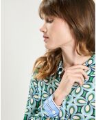 Robe chemise Ramia trefle