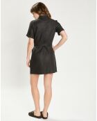 Robe en Lin mélangé Rila noire