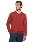Pull Rigby Go V Neck rouge