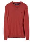 Pull Rigby Go V Neck rouge