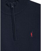 Pull Rigby Go Zipper Neck navy
