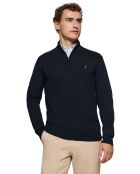 Pull Rigby Go Zipper Neck navy