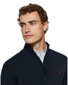 Pull Rigby Go Zipper Neck navy