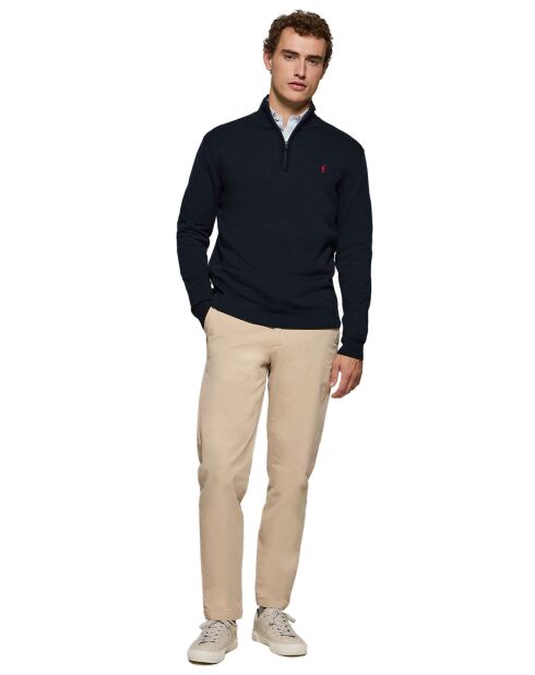 Pull Rigby Go Zipper Neck navy