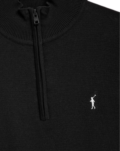 Pull Rigby Go Zipper Neck noir