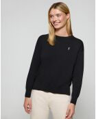 Pull Rigby Go U Neck W noir