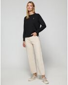 Pull Rigby Go U Neck W noir