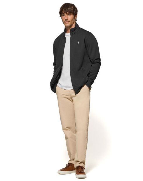 Sweat Rigby Go Zippered Sweat Fl noir