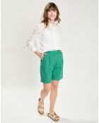 Chemise en Broderie Anglaise Clodia blanche