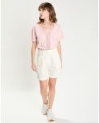 T-Shirt Tila rose poudre