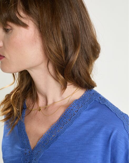 T-Shirt Tila bleu