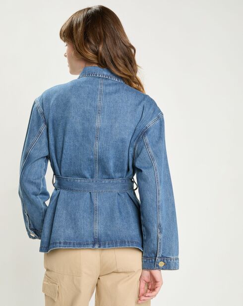 Veste en jean Volcy stone