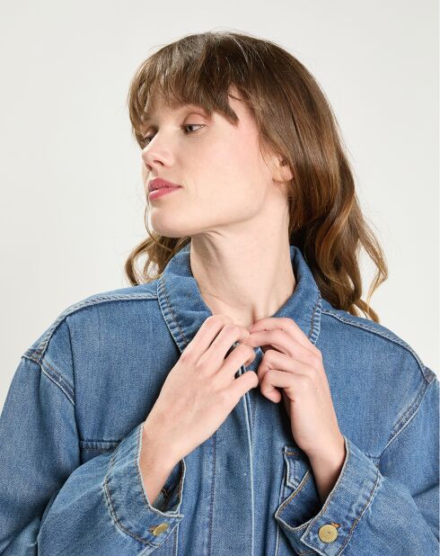 Veste en jean Volcy stone