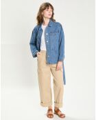 Veste en jean Volcy stone