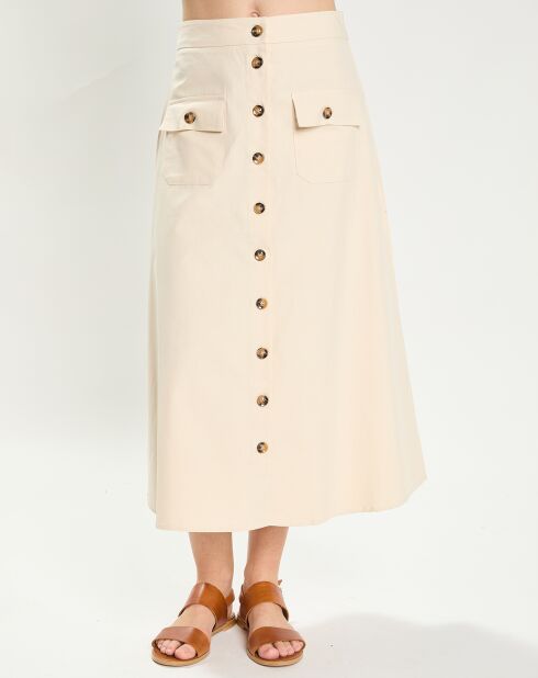 Jupe Jarel beige