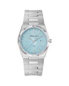 Montre Femme Quartz en Acier Zeus argentée