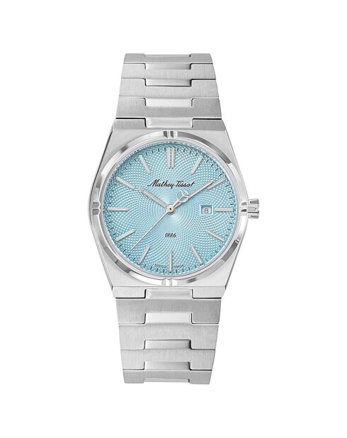 Montre Femme Quartz en Acier Zeus argentée