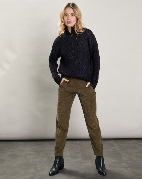 Pantalon en Velours côtelé Perfect armée