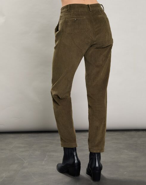 Pantalon en Velours côtelé Perfect armée