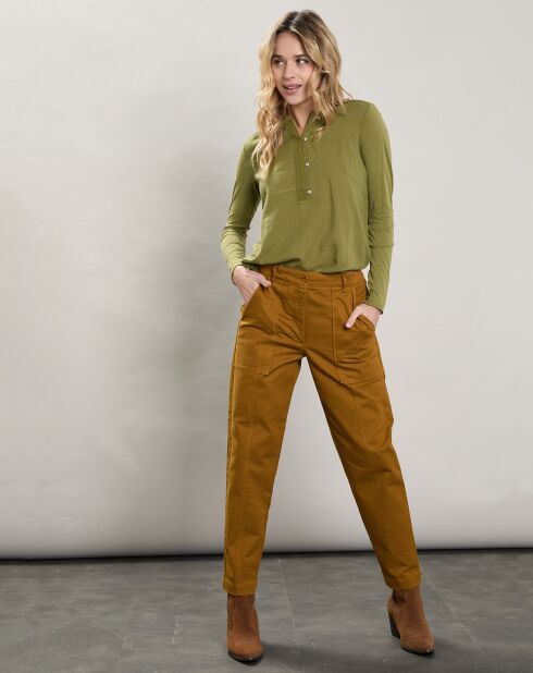 Pantalon Phenix tabac