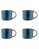 4 Mugs Scandi bleu marine - 50 cl