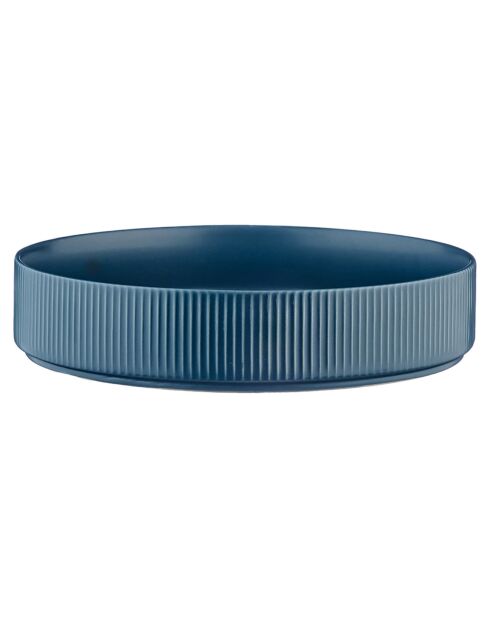 4 Assiettes Creuses Scandi bleu marine - 100 cl