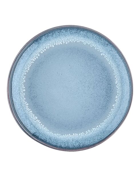6 Assiettes Genesis bleues -  D.16 cm