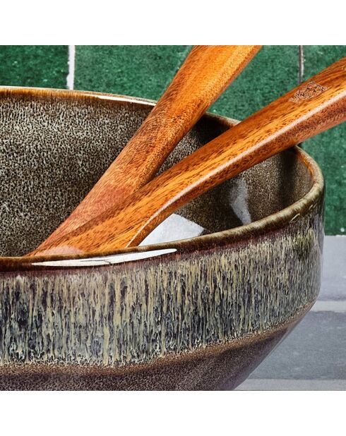 Insalatiera Genesis vulcanic brown - 225 cl