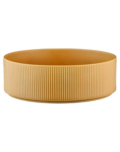 Saladier Scandi jaune ocre - D.27 cm
