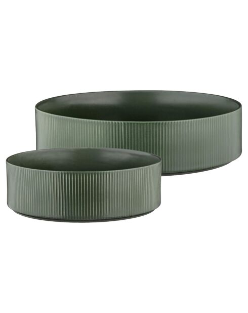 Insalatiera verde oliva Scandi - D.27 cm