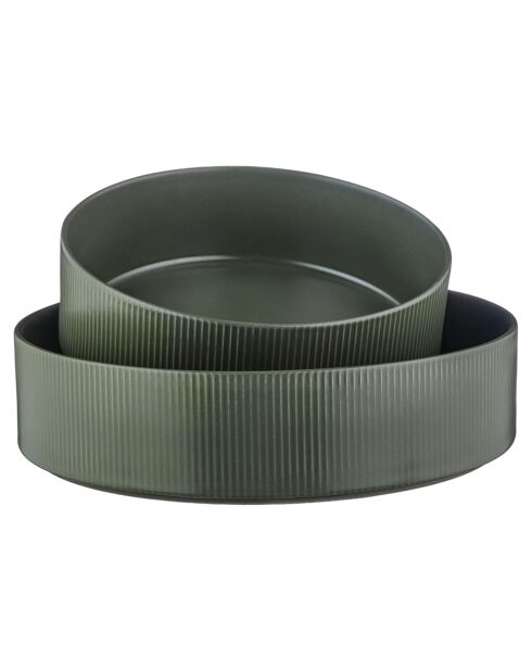 Insalatiera verde oliva Scandi - D.27 cm