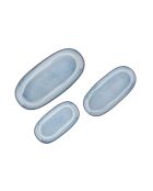 3 Plateaux De Service Genesis bleus
