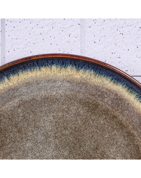 Plateau De Service Genesis marron volcanique -