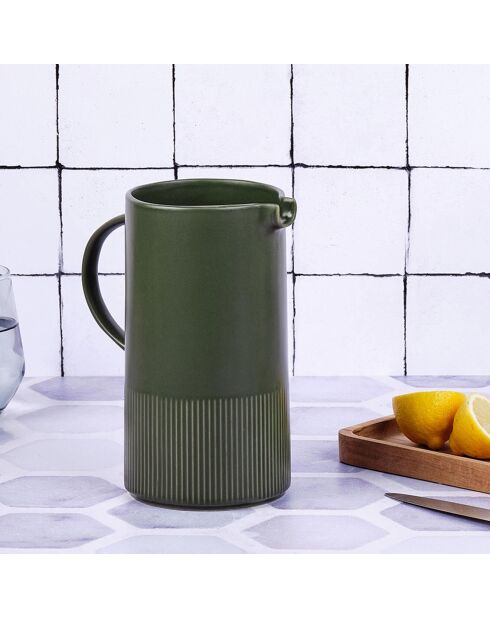 Carafe Scandi  vert olive - 150 cl