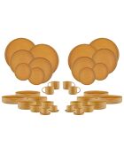Service Complet Scandi jaune ocre - 36 Pièces