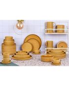 Service Complet Scandi jaune ocre - 36 Pièces