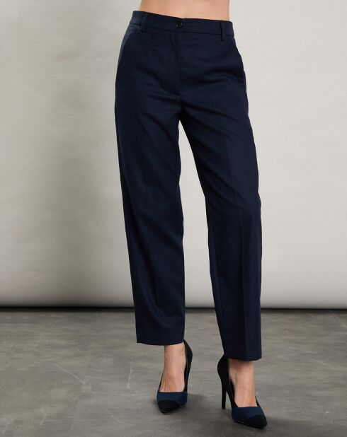 Pantalon en Laine mélangée Party marine