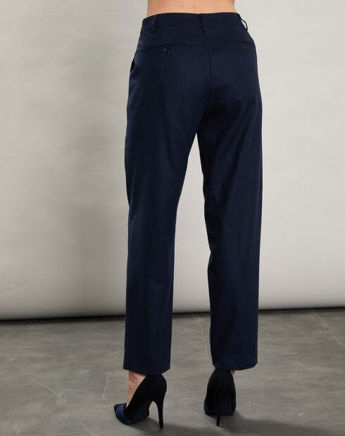 Pantalon en Laine mélangée Party marine