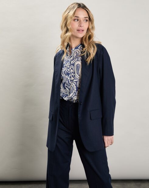 Veste en Laine mélangée Vinto marine