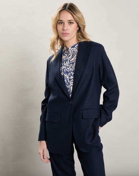 Veste en Laine mélangée Vinto marine
