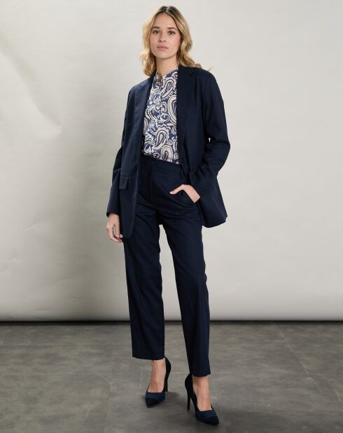 Veste en Laine mélangée Vinto marine