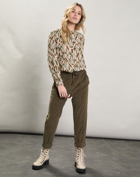 Blouse Codex verte