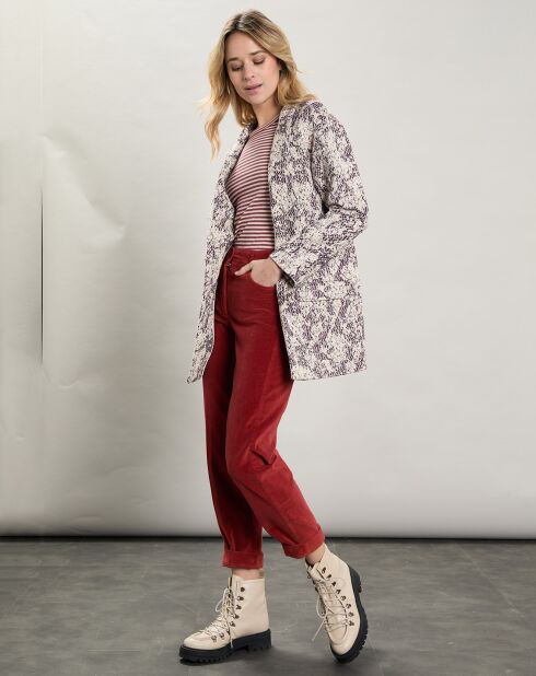 Veste Viel balnc/bleu/rouge